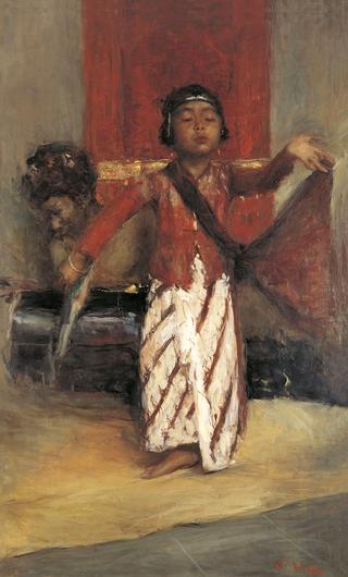 Young Dancer and Drummer