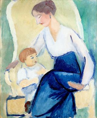 Woman with Boy