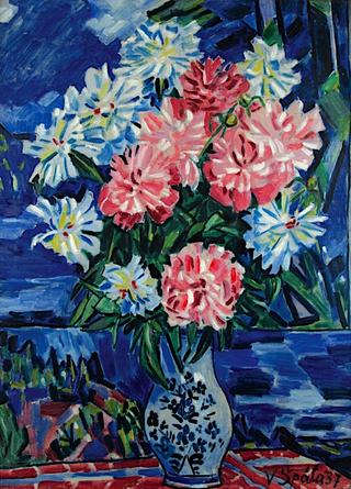 Peonies in a Jar