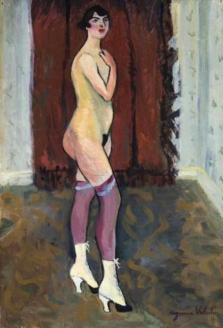 Nude with Boots