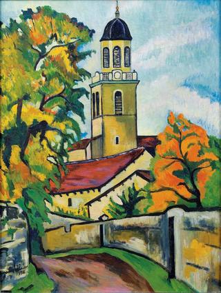 Church in Irigny, France