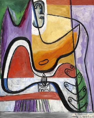 Woman with Candle I
