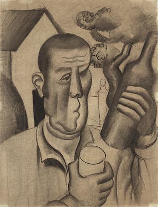 Peasant with a Bottle