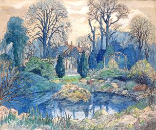 A country house and garden
