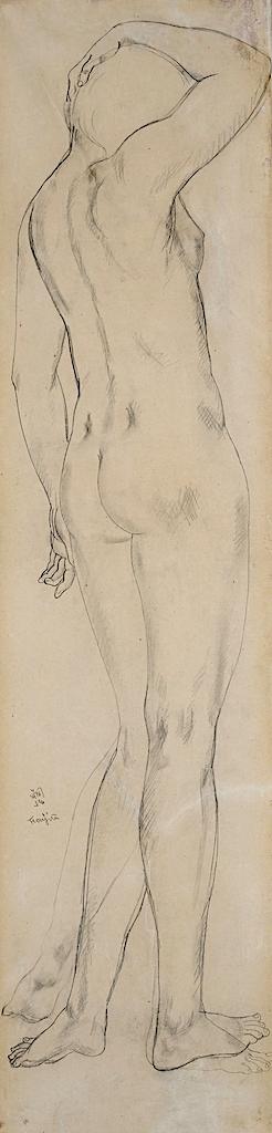 Young Woman from the Back