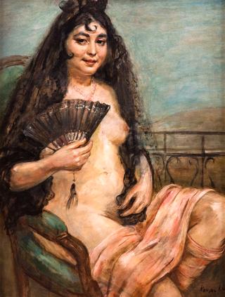 Nude with a Fan