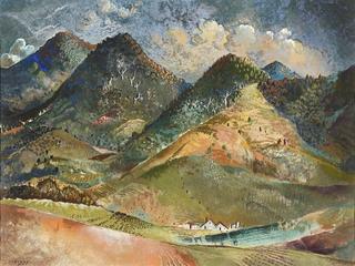 Farm in a Mountain Landscape