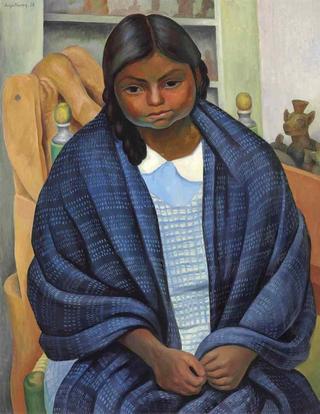Girl with Shawl