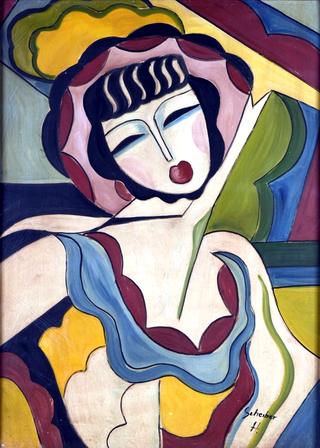 Portrait of a Woman with Hat