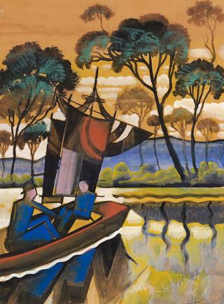 Boat with Sail