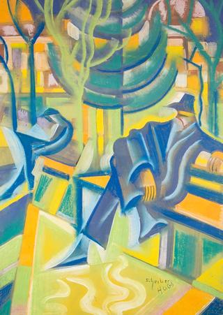 Figure on a Bench