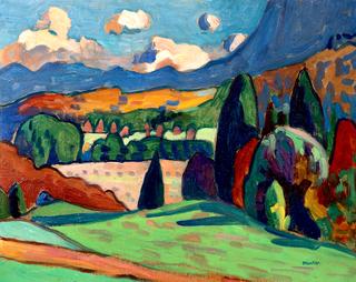 Landscape with Clouds