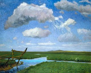 In the meadow, Hammeniederg
