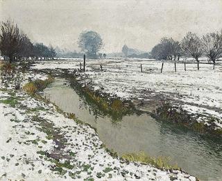 Winter Day in the Erftauen