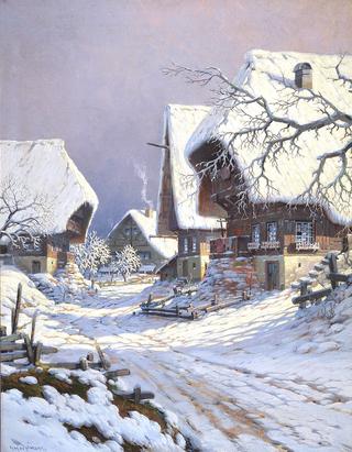 Todtnau, Snowy Black Forest Village