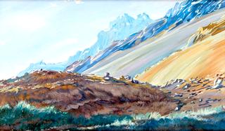 The Foothills of the Karakoram Mountains