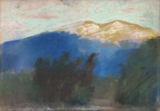 Lake Garda with a View of Mount Baldo