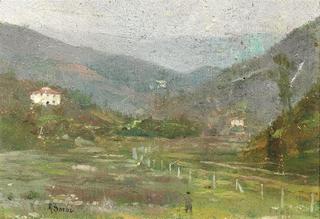 View of Tuscan countryside