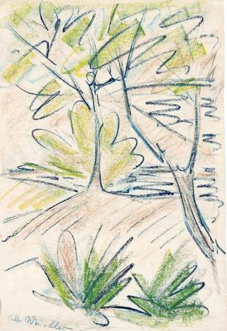 Landscape with Forked Tree