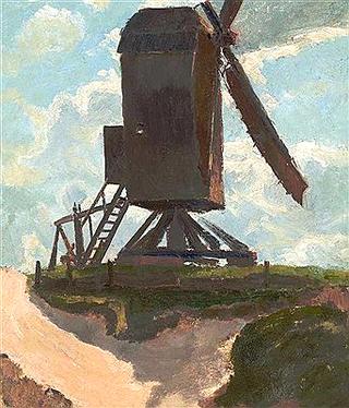 Windmill on Trestle