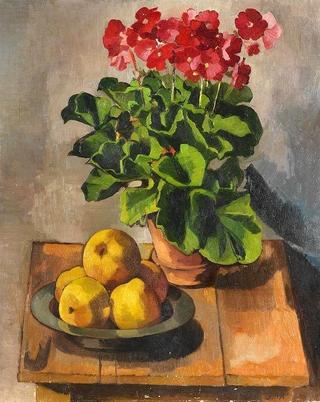 Still Life with Flower Pot