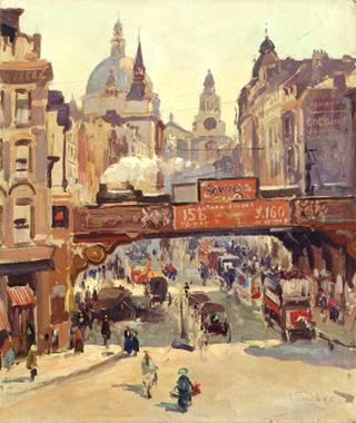 A Busy Street in London