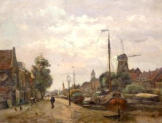 Dutch Town Scene