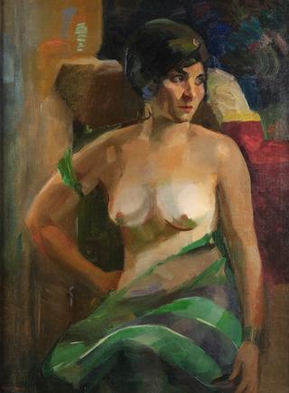 Seated Nude Woman
