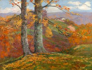 Brown County, Autumn Hillside