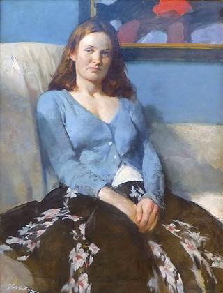 Girl In Blue Sweater