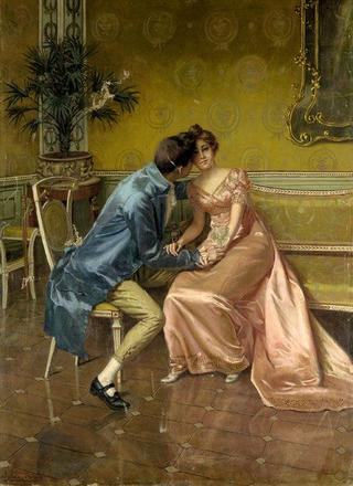 Tête á tête im Salon