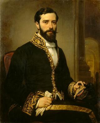 Portrait of Charles Theodule Deveria