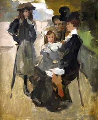 In Bois de Boulogne, Paris