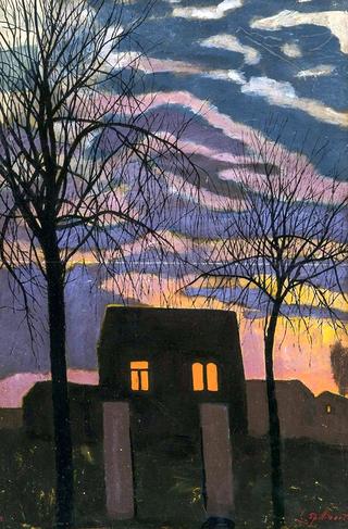 House at Dusk
