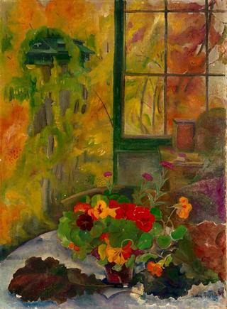 Still Life with Nasturtiums