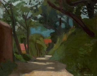 La route sous les bois (Road under Trees)