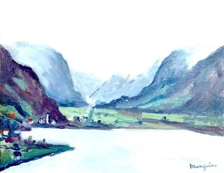 View from Brunnen to Flüelen