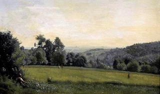 La prairie , Vue de Meudon