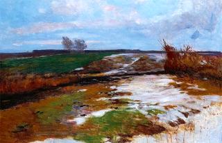 Early Spring with Snow Melt