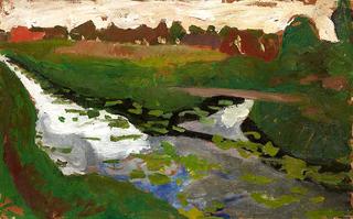 Landscape with Moor Canal