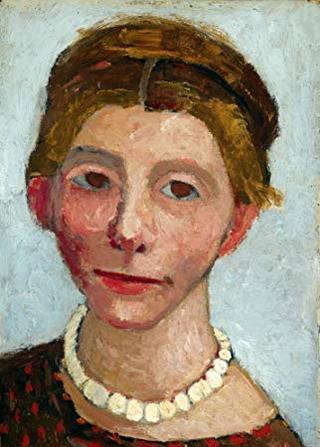 Self-Portrait with White Pearl Necklace
