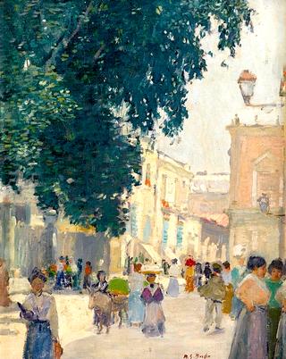 Naples Street Scene