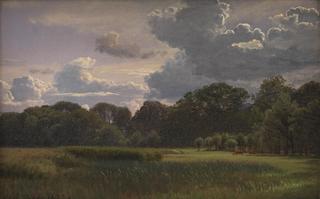 Thunderstorms over Nysø Garden and Fribedet