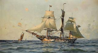 Swedish warship ship