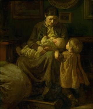 The Artist's Wife with Two Children