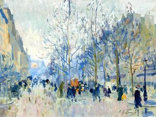 Paris in winter