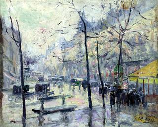Paris in the rain