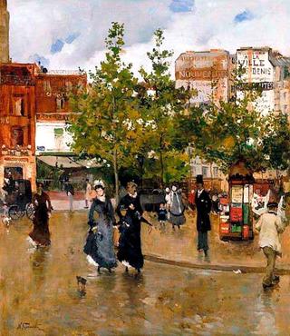 Elégantes a La Place de Clichy