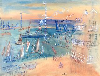 Le Havre, angle chaussée John Kennedy et boulevard François Ier