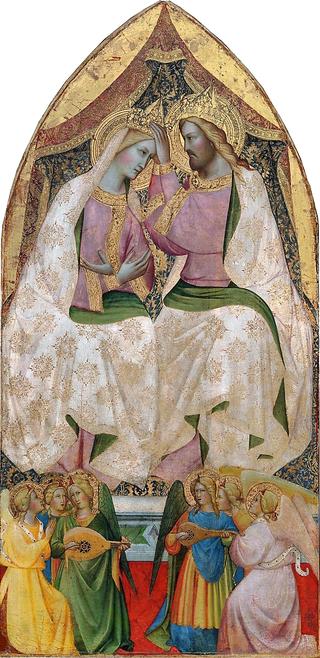 The Coronation of the Virgin with Six Angels